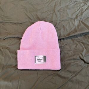 Pink Herschel Brand Recycled Material Beanie